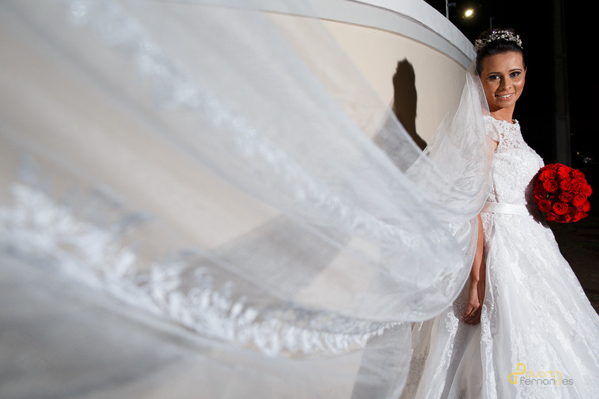 Veu da noiva de capelinha mg