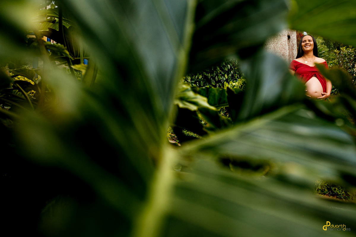 Foto com folha na frente artistica de fotografo duarth fernandes