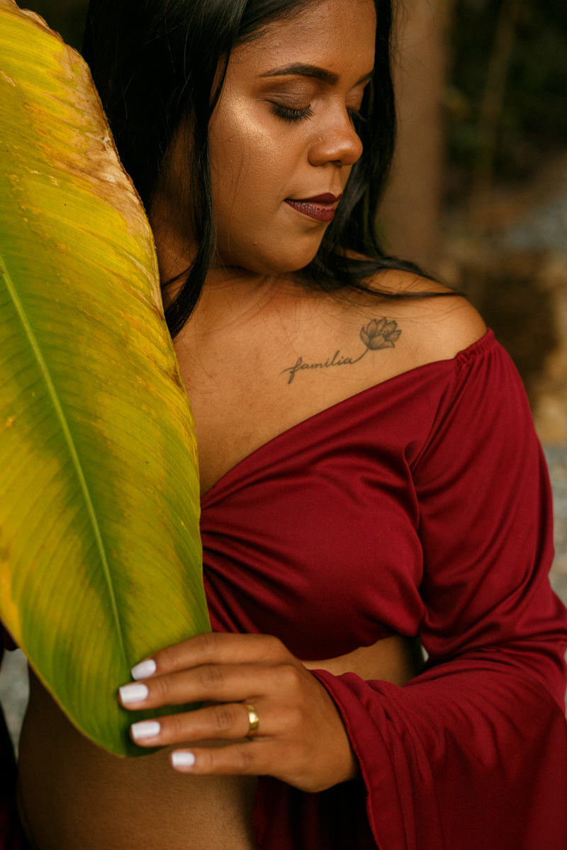 foto de gestante em sitio em itamarandiba mg