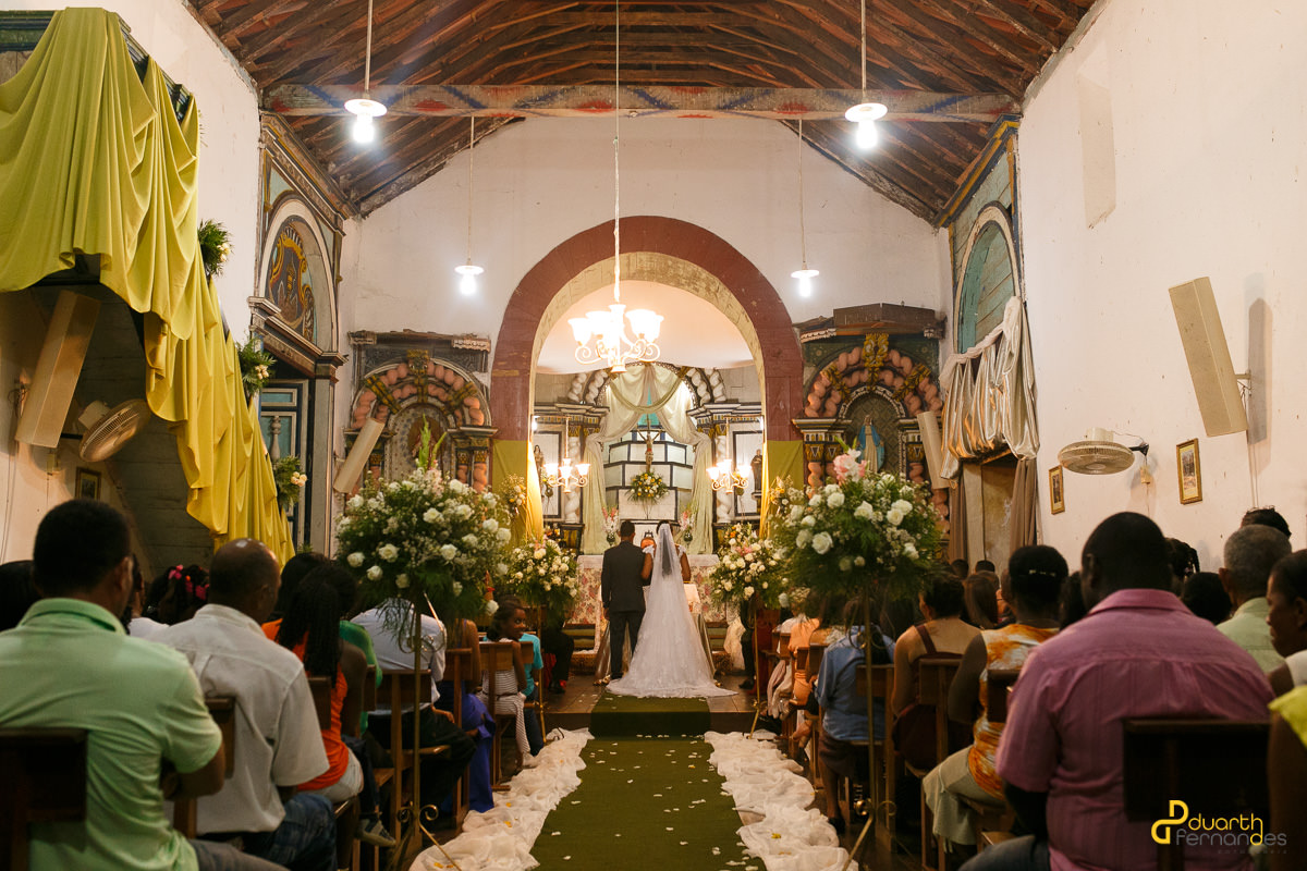 Vista do casamento