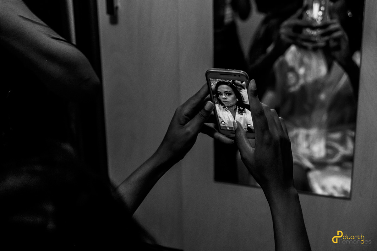 Selfie da noiva