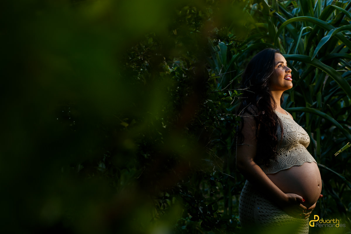 Gestante na plantacao 2