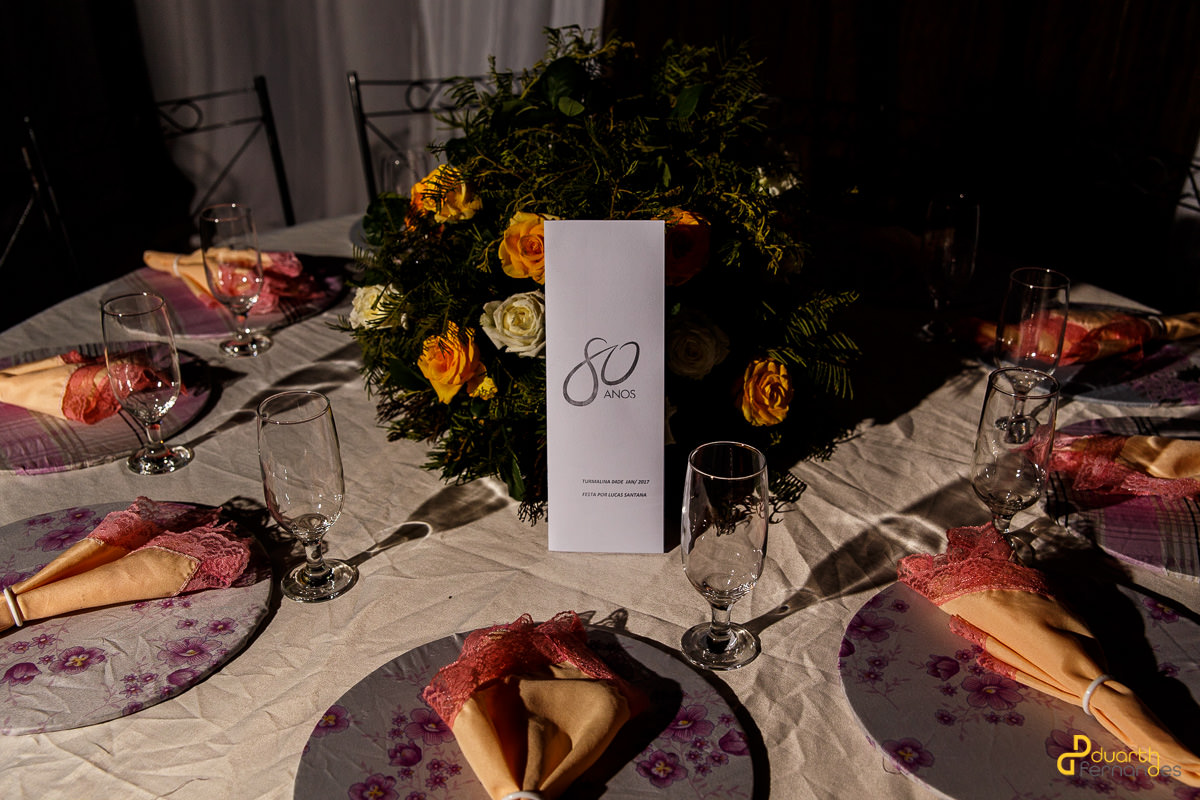 Convite de aniversario