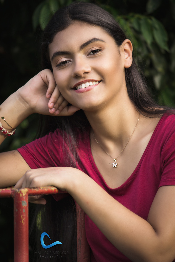 Adolescente no parque