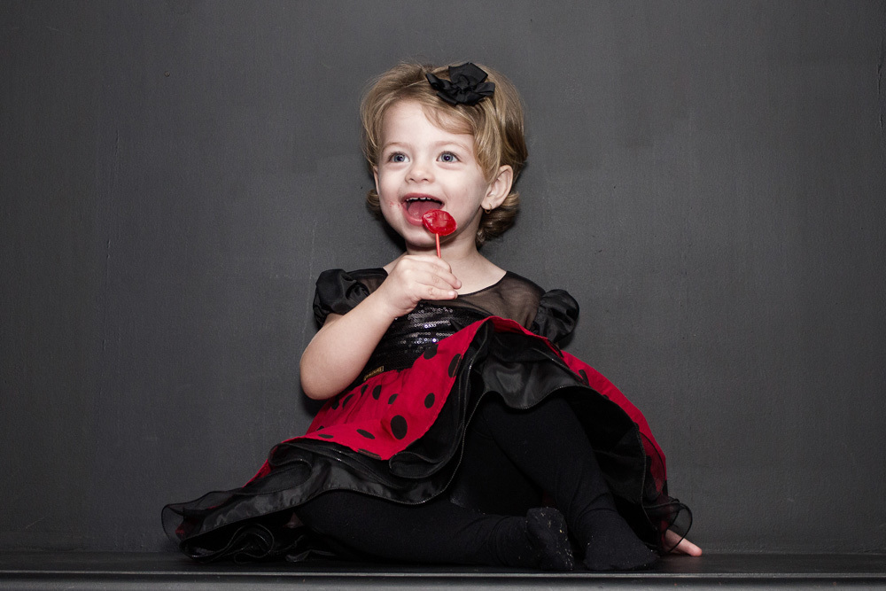 Ensaio infantil no aniversário