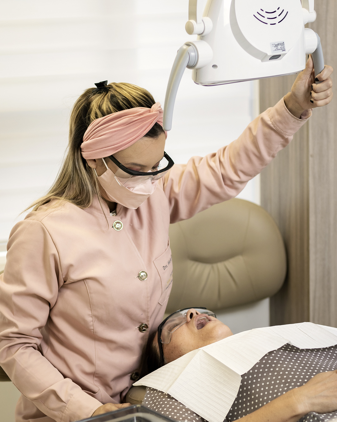 Retratos corporativo dentista atendimento