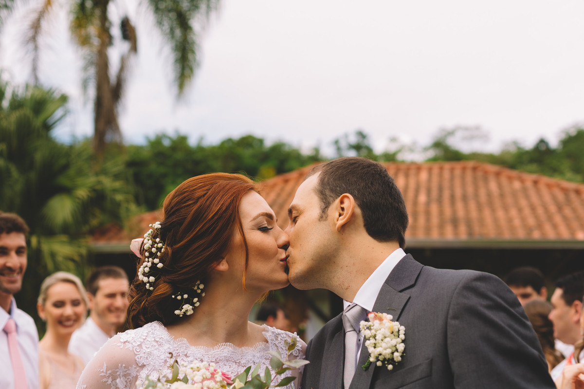 Beijo dos noivos