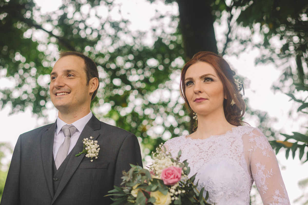 Foto clássica de casamento