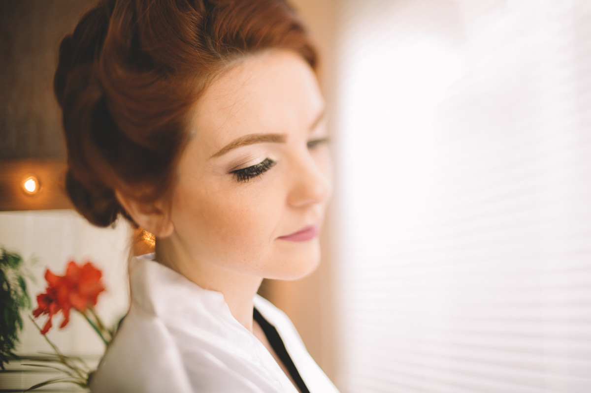 Noiva pensativa