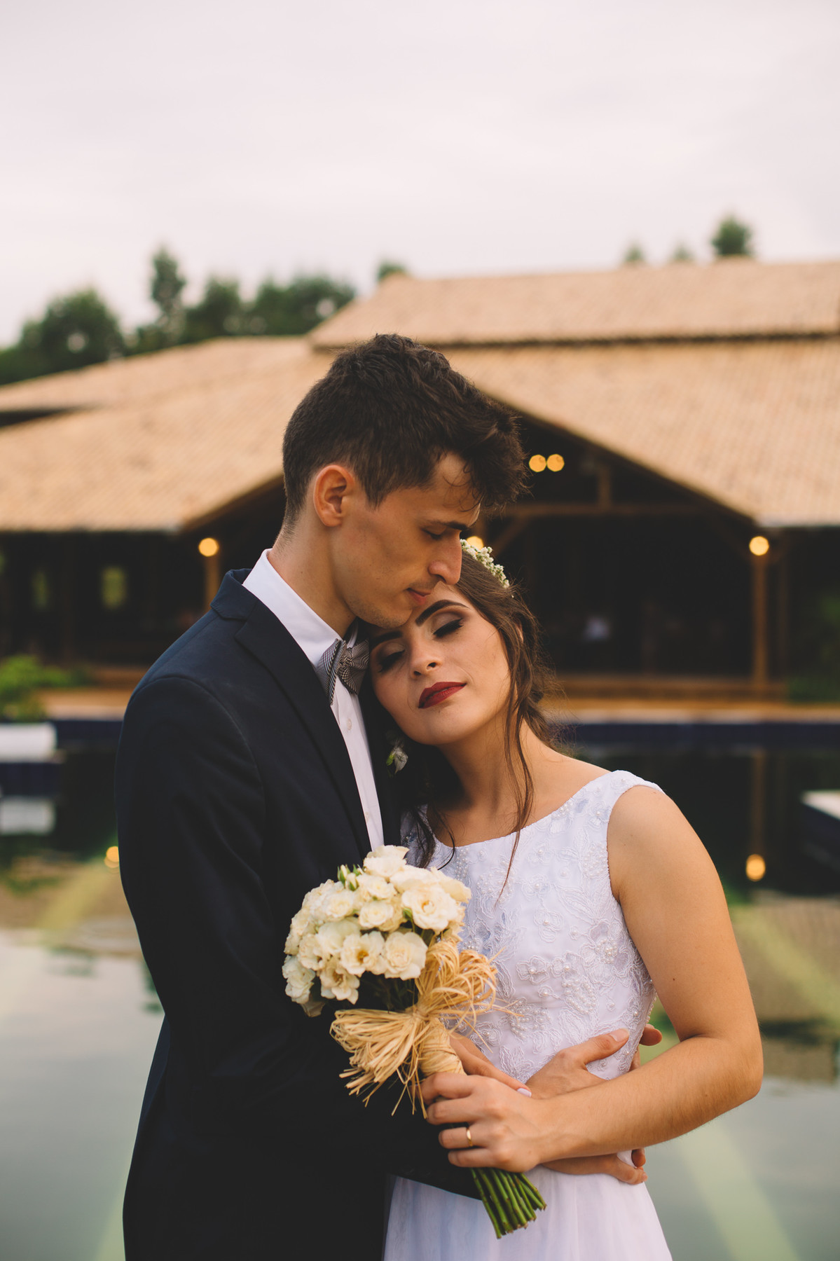 Foto romântica de casal