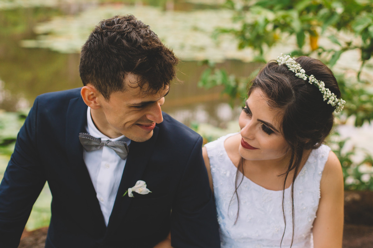 Ensaio no dia do casamento