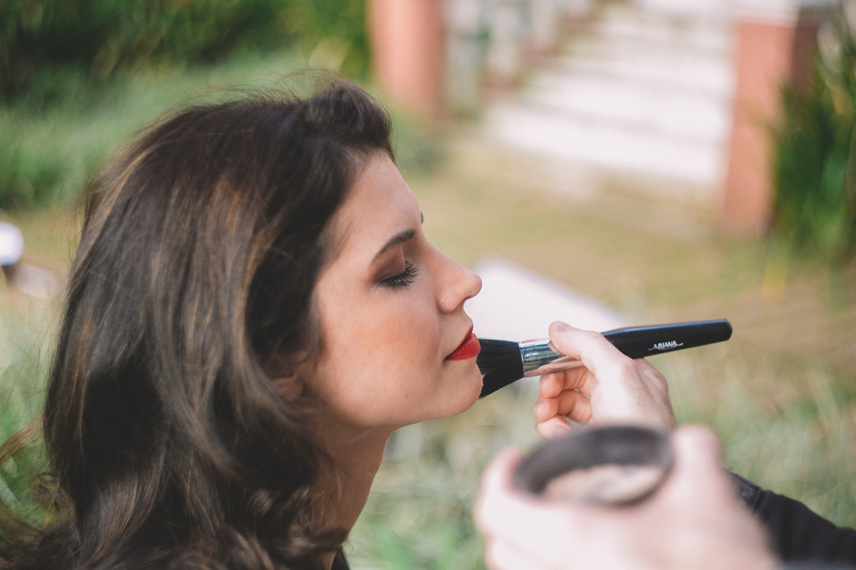 Maquiagem para ensaio de noiva