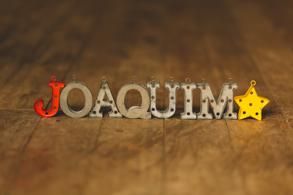 Decoração do aniversário do Joaquim