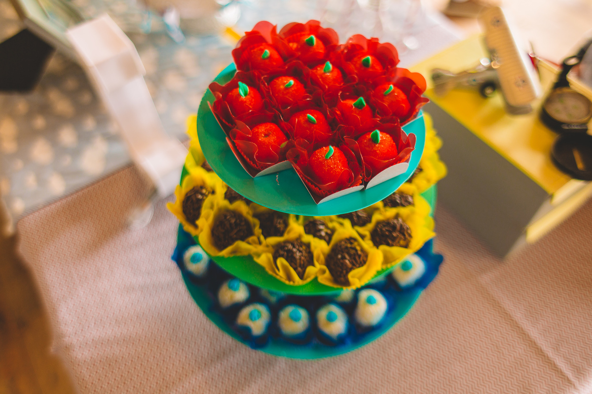 foto de cima dos docinhos