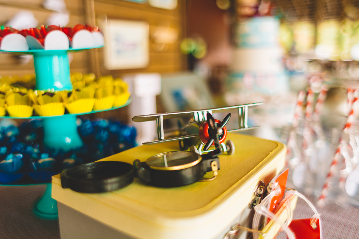 avisão de decoração de festa