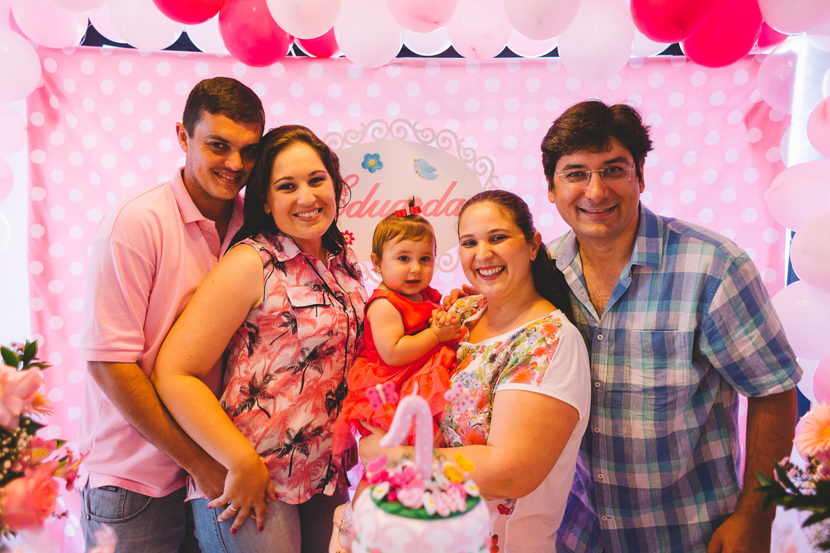 Fotos com os primos e convidados