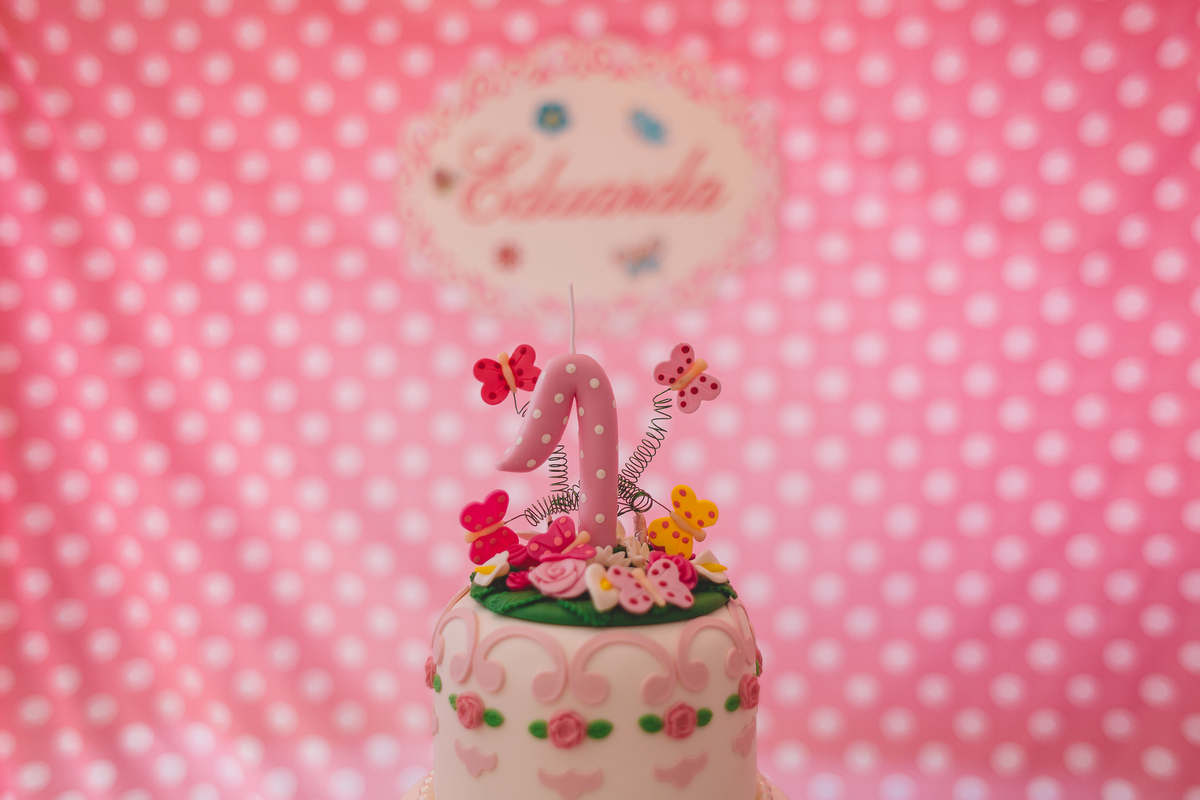 Vela de aniversário de um ano