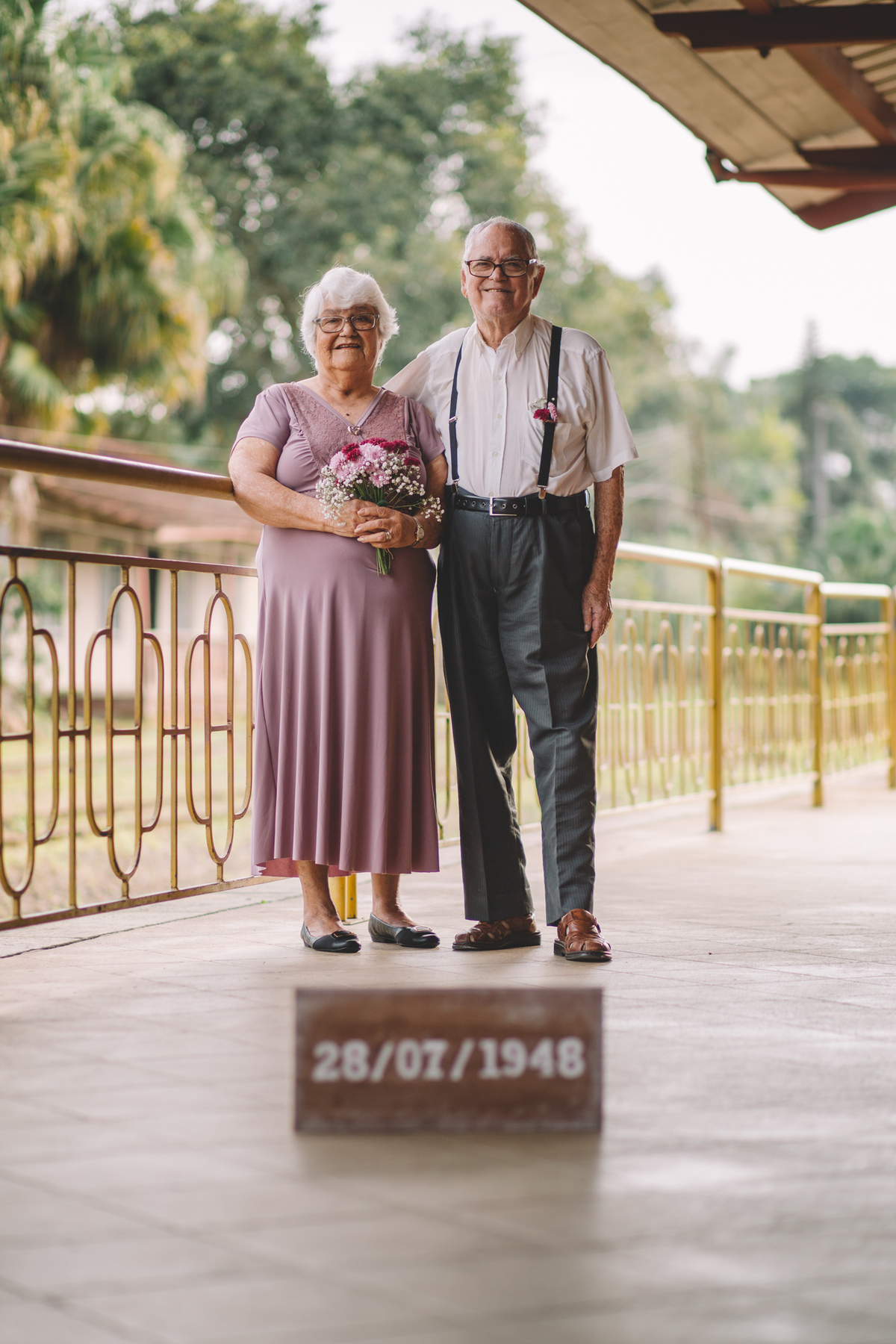 Casal de idosos fofinhos