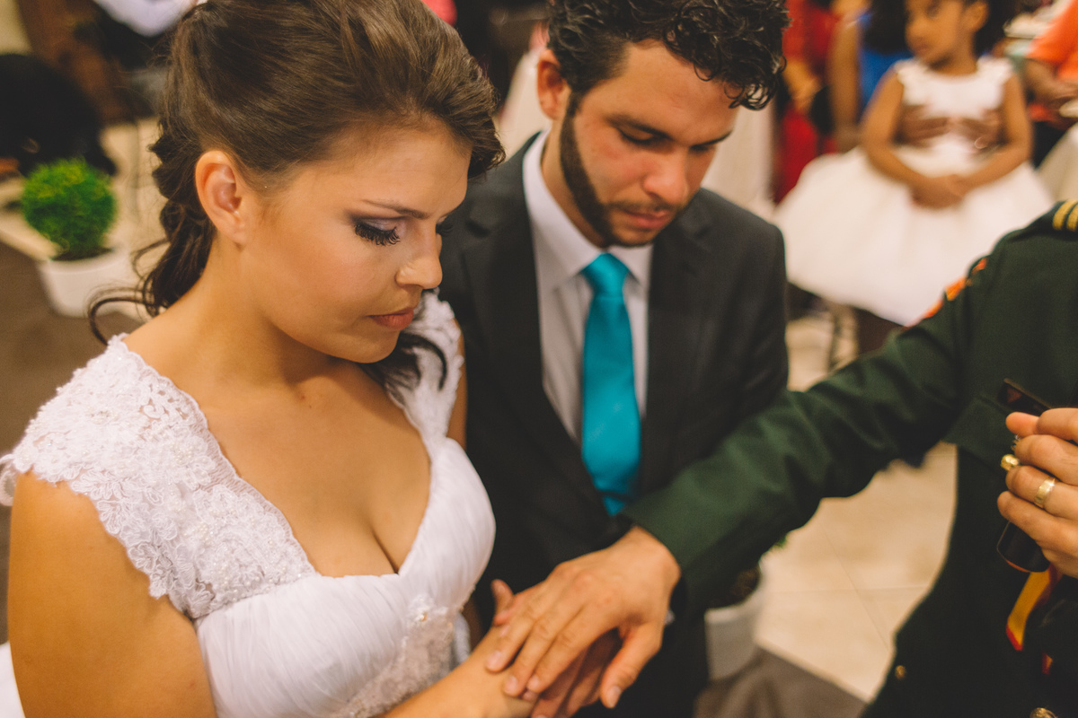 Oração de benção feita pelo pastor