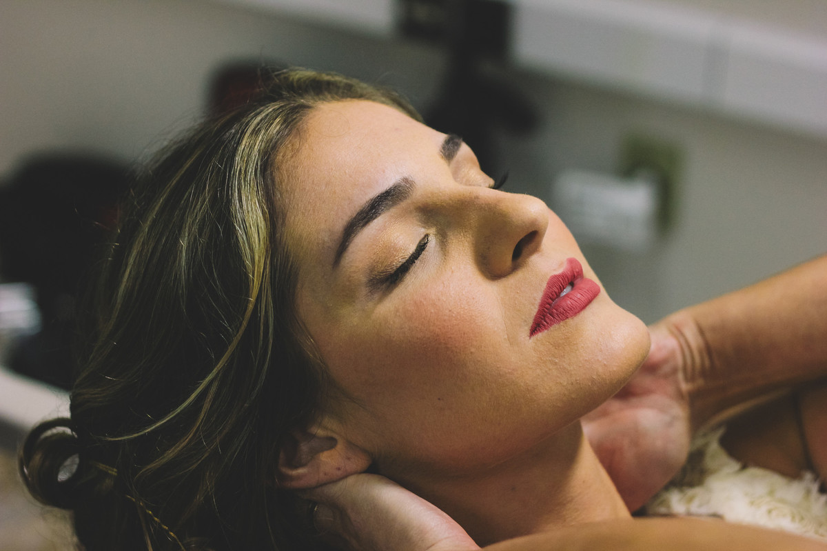 Maquiagem finalizada