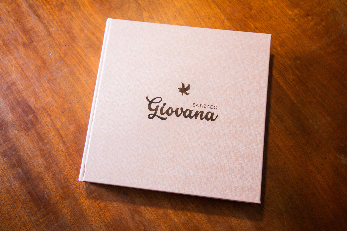 Capa de Album em couro com Gravação