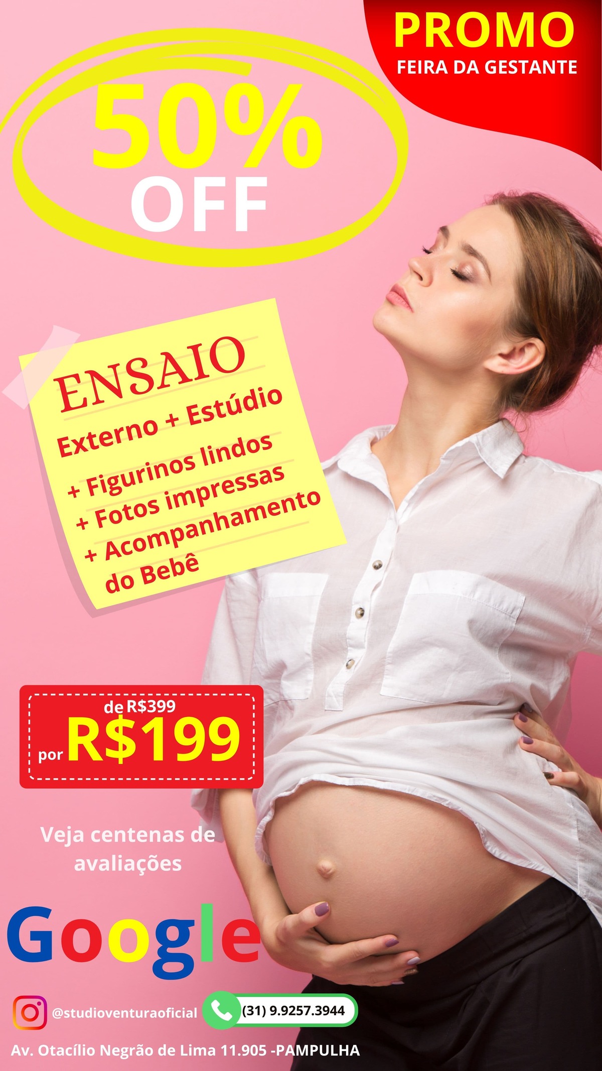 Ensaio Gestante em BH