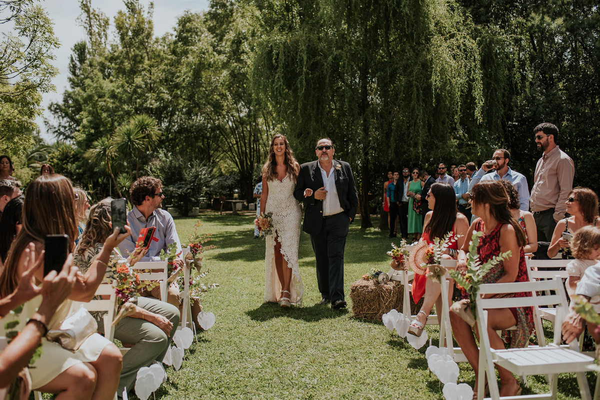 novia entra con padre 