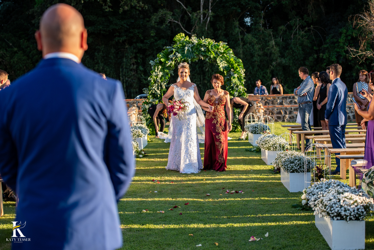 casamento jessica e tiago ao ar livre em coronel vivida katy tesser fotografo melhor do parana