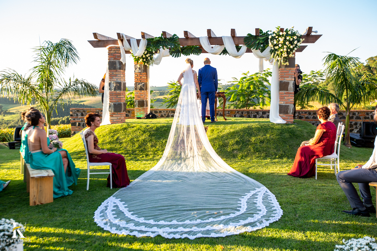 casamento jessica e tiago ao ar livre em coronel vivida katy tesser fotografo melhor do parana