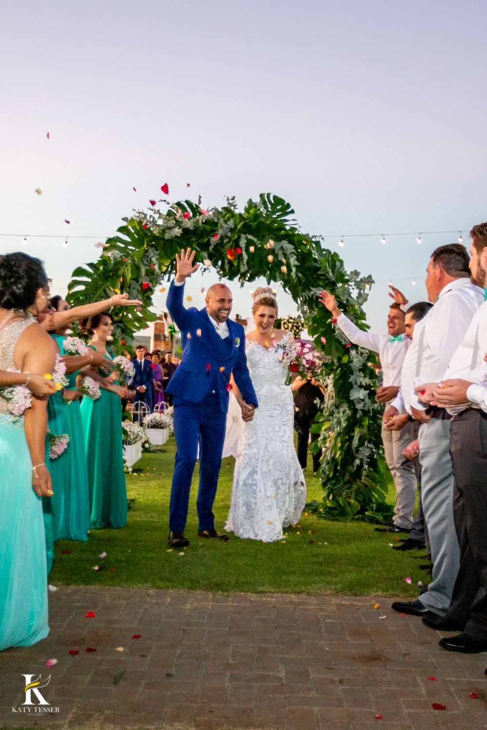 casamento jessica e tiago ao ar livre em coronel vivida katy tesser fotografo melhor do parana