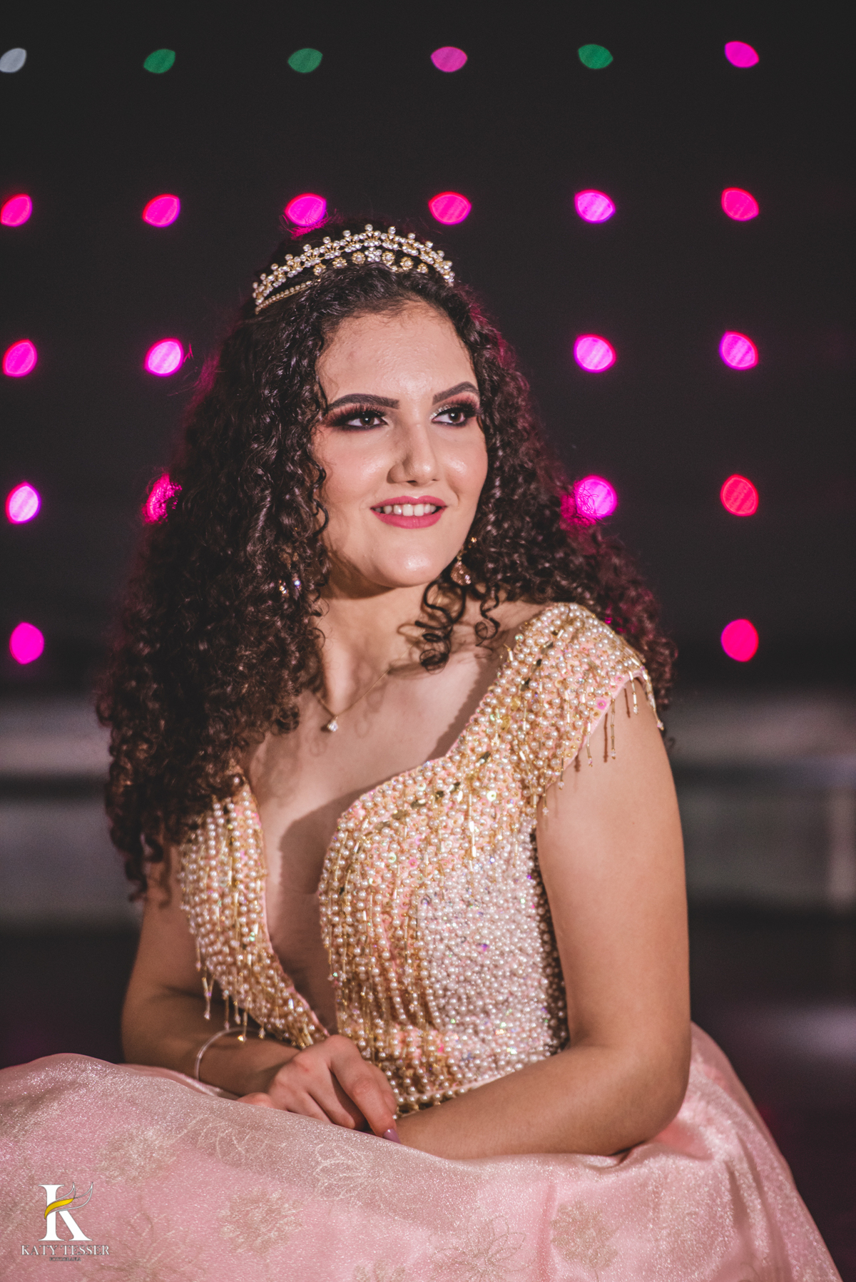 aniversario de 15 anos debutante isadora em coronel vivida parana centro de eventos dalpizzol decoração com sessao de fotos externas katy tesser fotografa