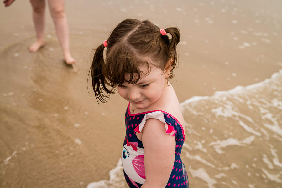 Ensaio Documental Família na praia