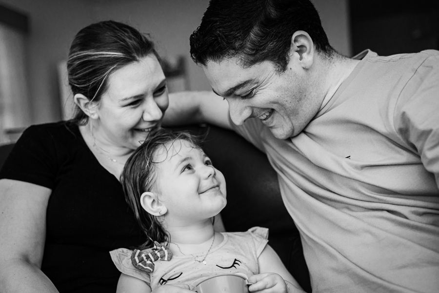 Ensaio Documental Família com criança pequena