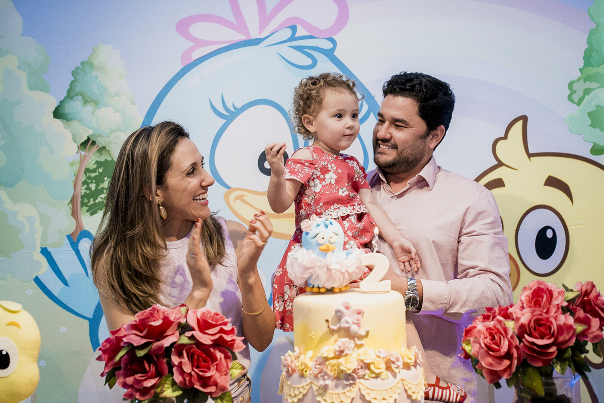hora do parabéns no buffet infantil