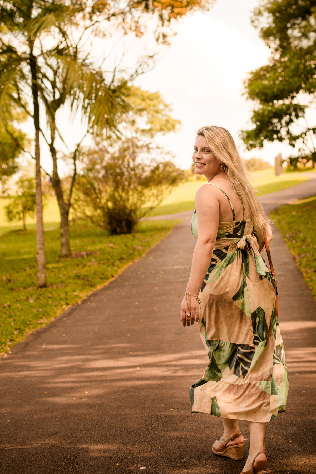 Ensaio feminino no parque