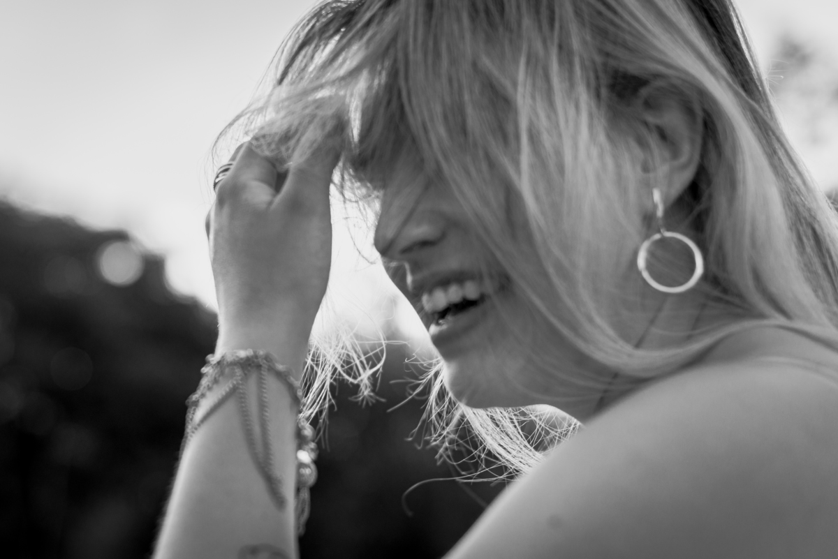 ensaio fotográfico feminino descontraída