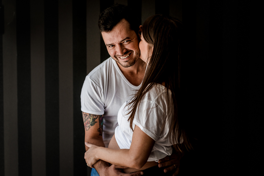 Ensaio família, mulher gestante.