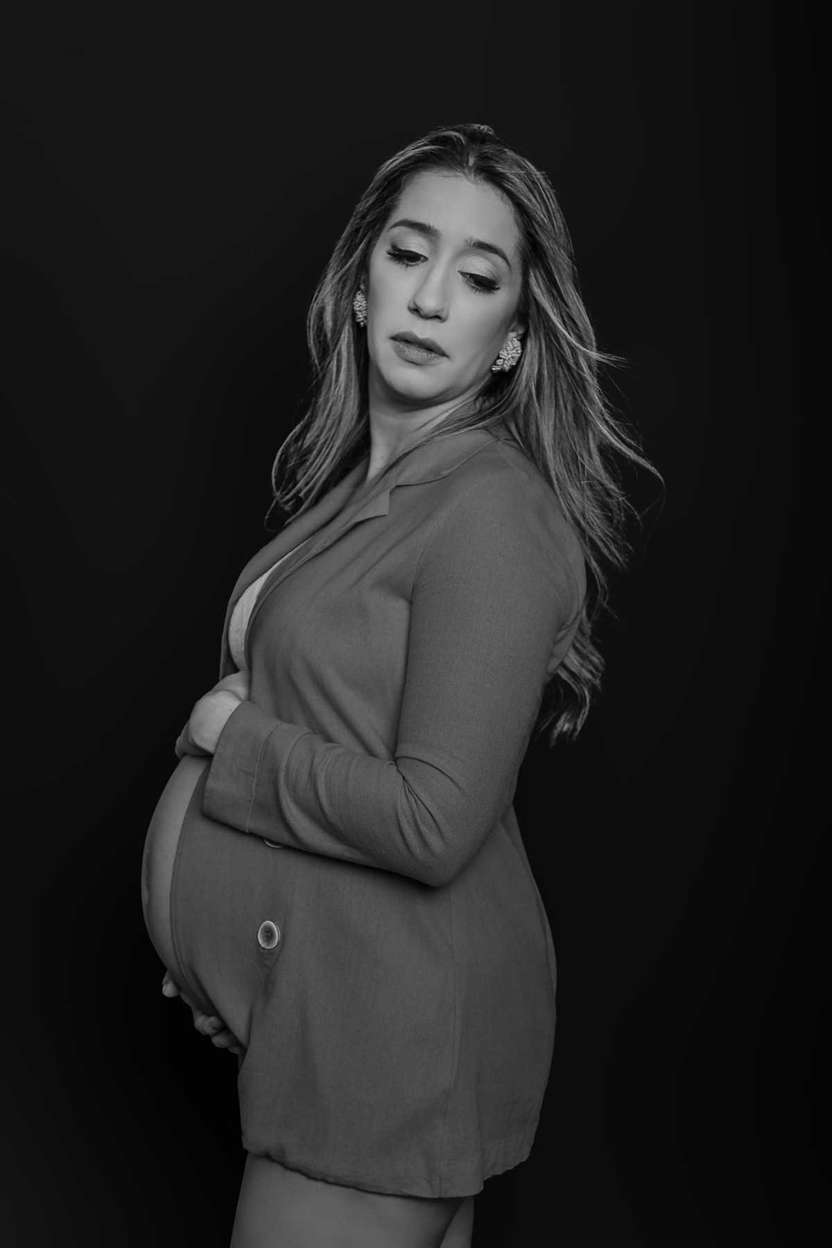 Ensaio gestante - Ipatinga - Fotografia em Estúdio 