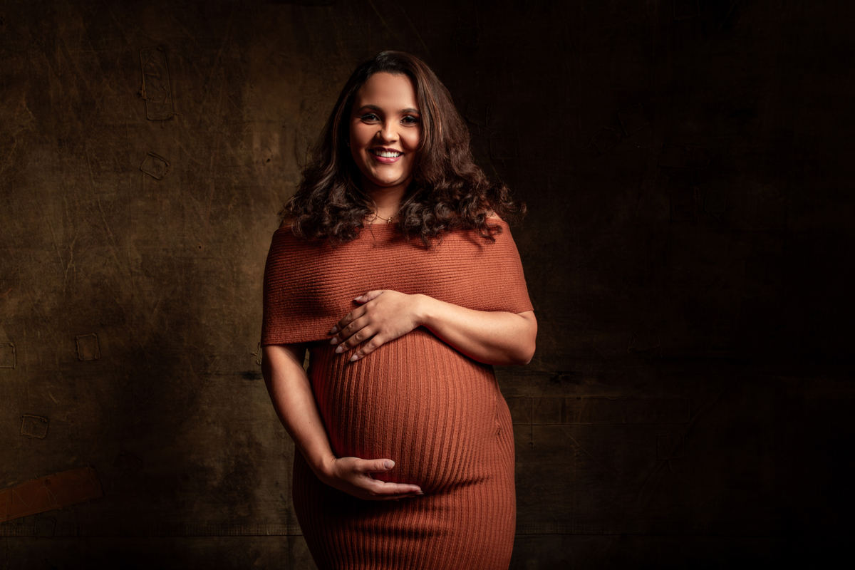 Ensaio gestante - Ipatinga - Fotografia em Estúdio 