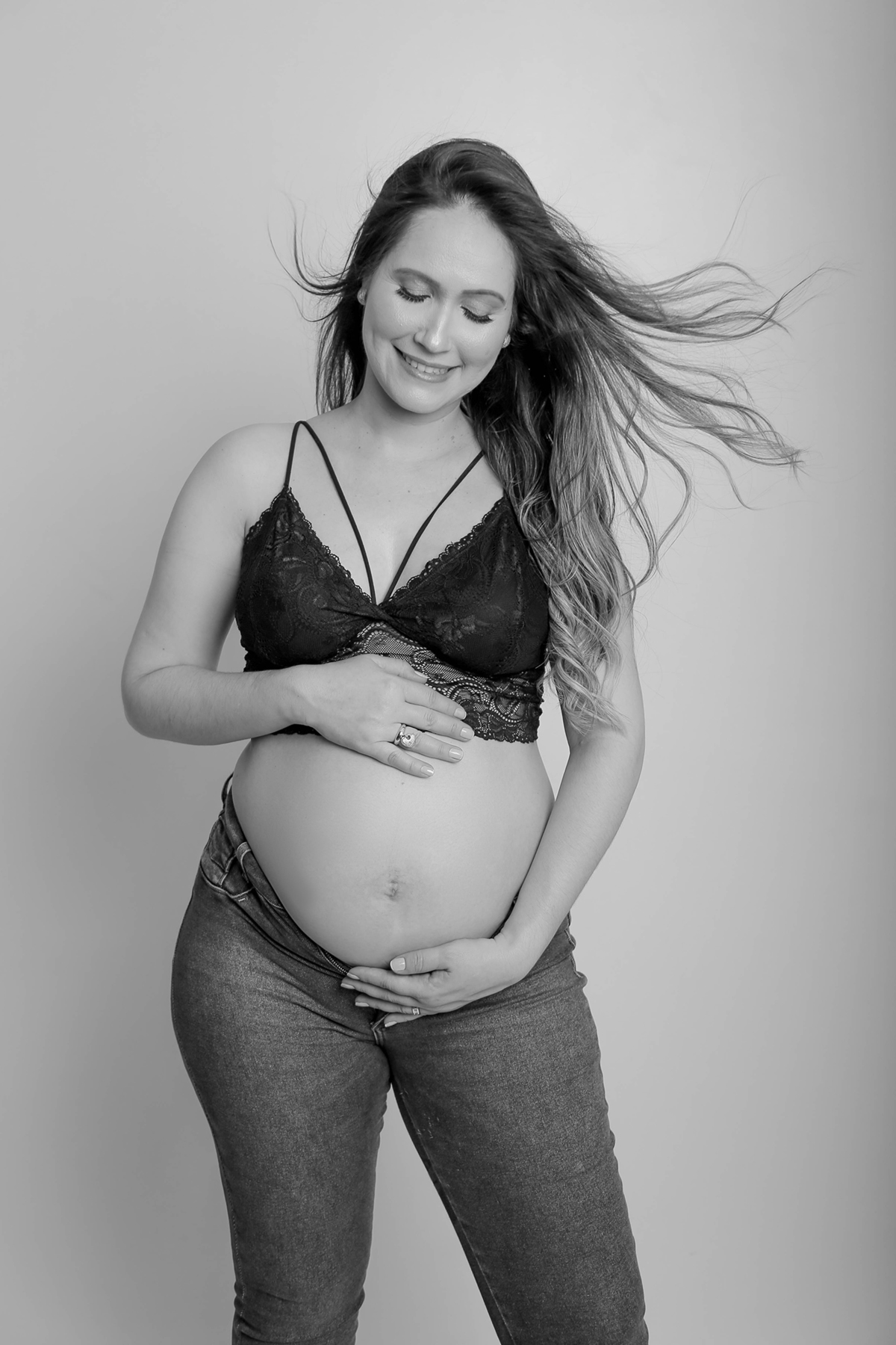 Ensaio gestante - Ipatinga - Fotografia em Estúdio 
