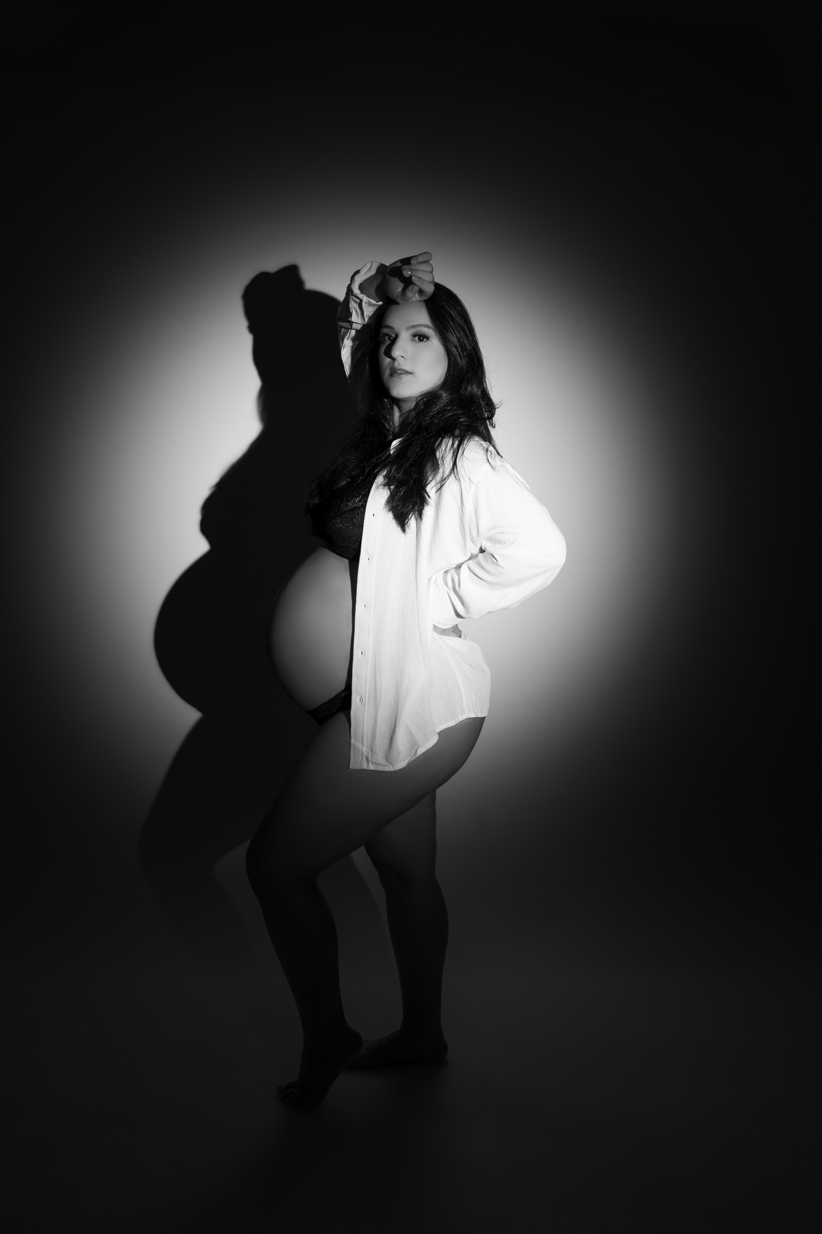 Ensaio gestante - Ipatinga - Fotografia em Estúdio 