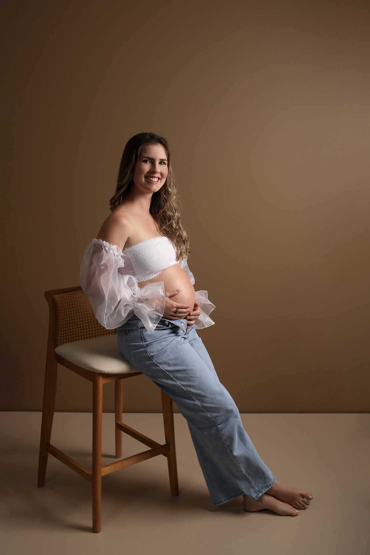Ensaio gestante - Ipatinga - Fotografia em Estúdio 