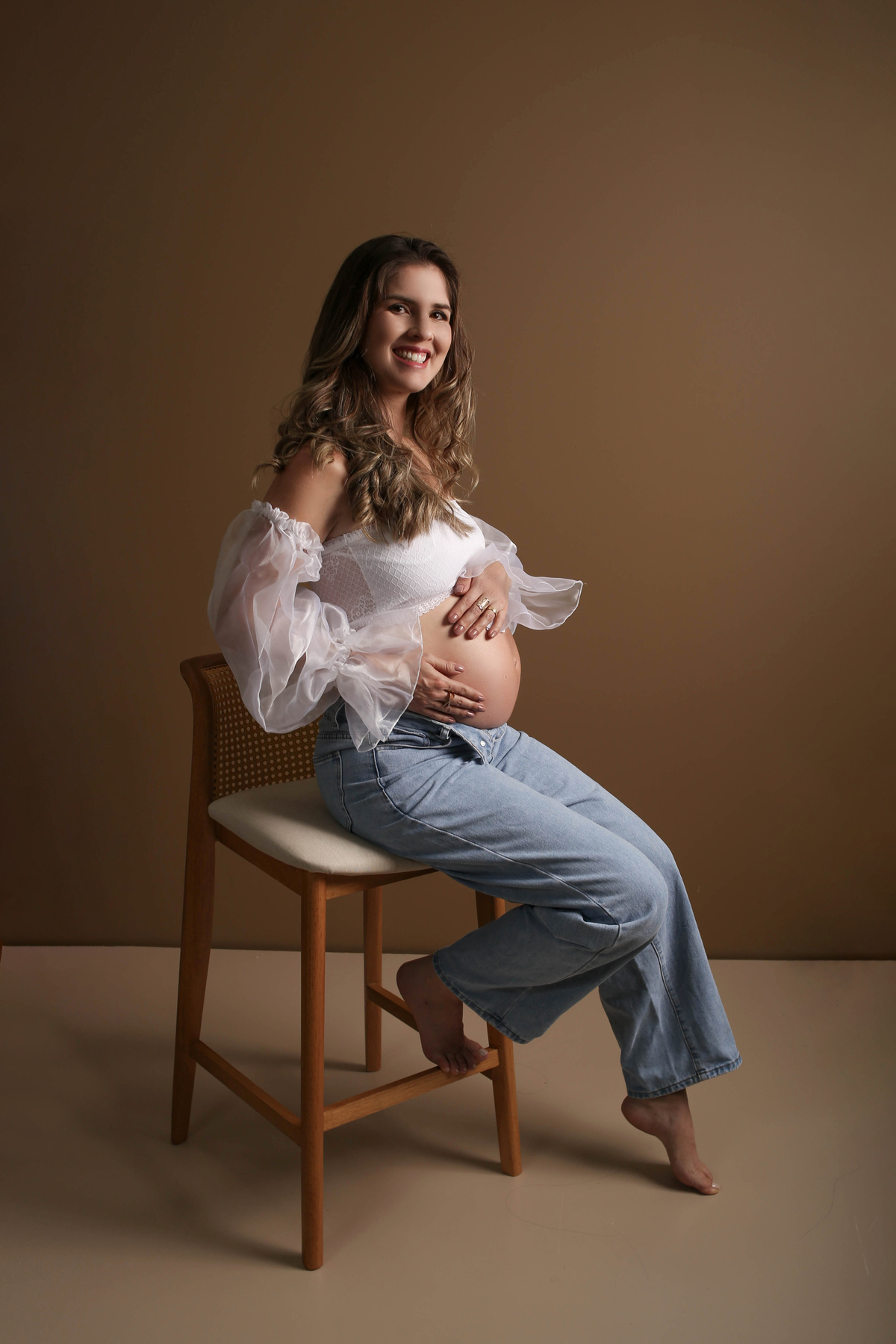 Ensaio gestante - Ipatinga - Fotografia em Estúdio 