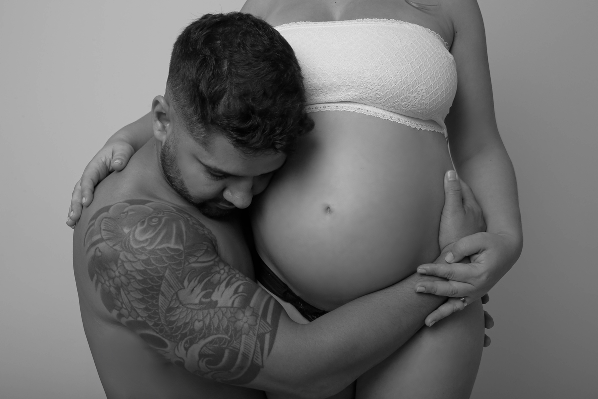 Ensaio gestante - Ipatinga - Fotografia em Estúdio 