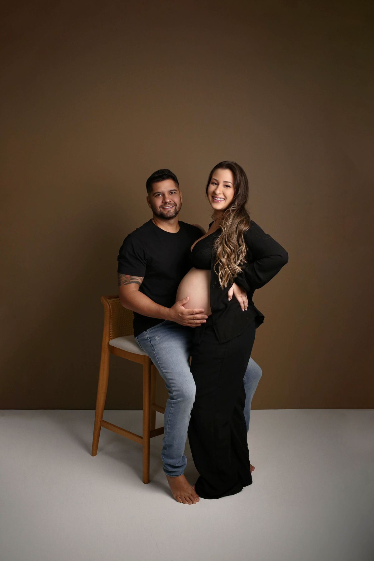 Ensaio gestante - Ipatinga - Fotografia em Estúdio 