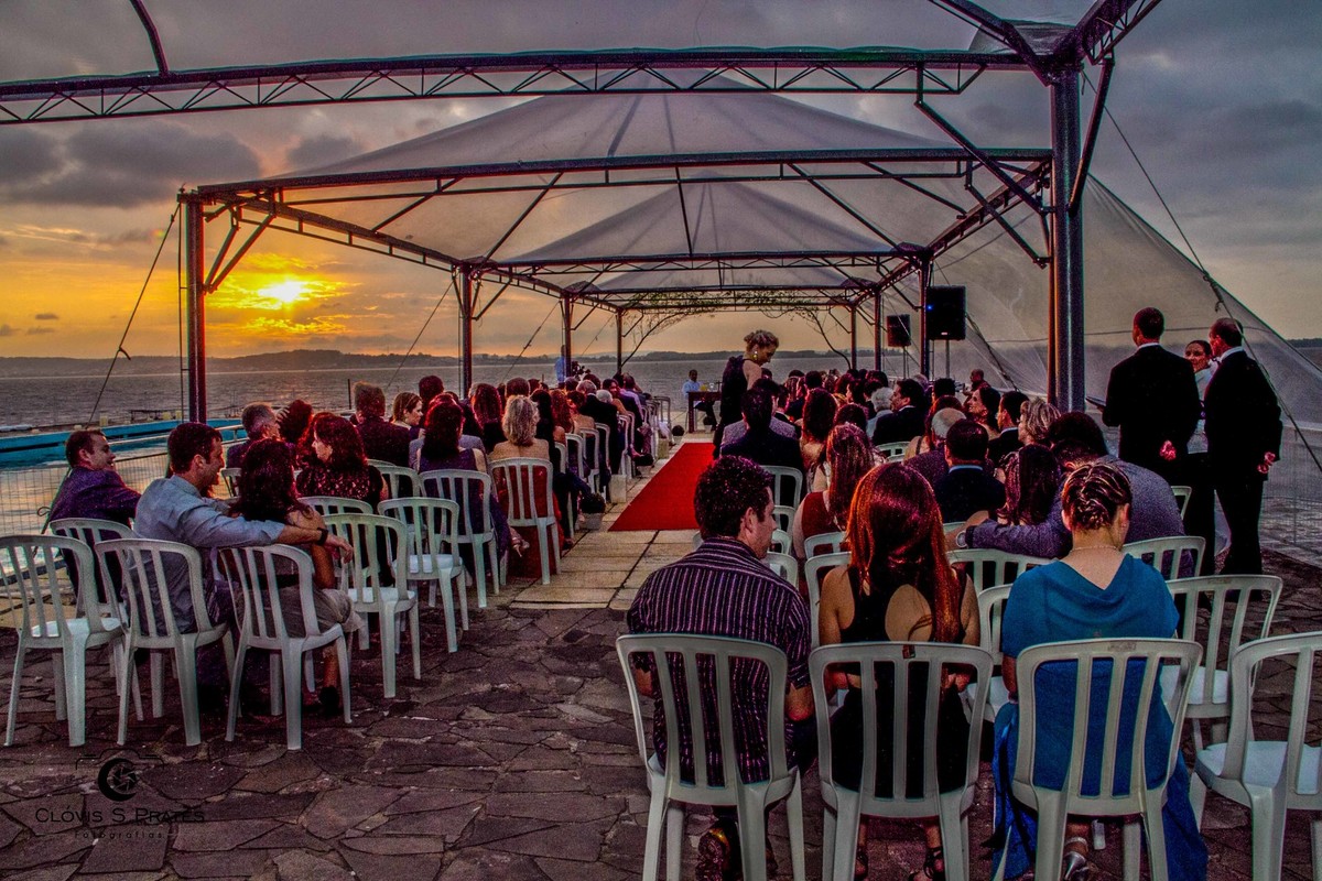 Casamento ao ar livre