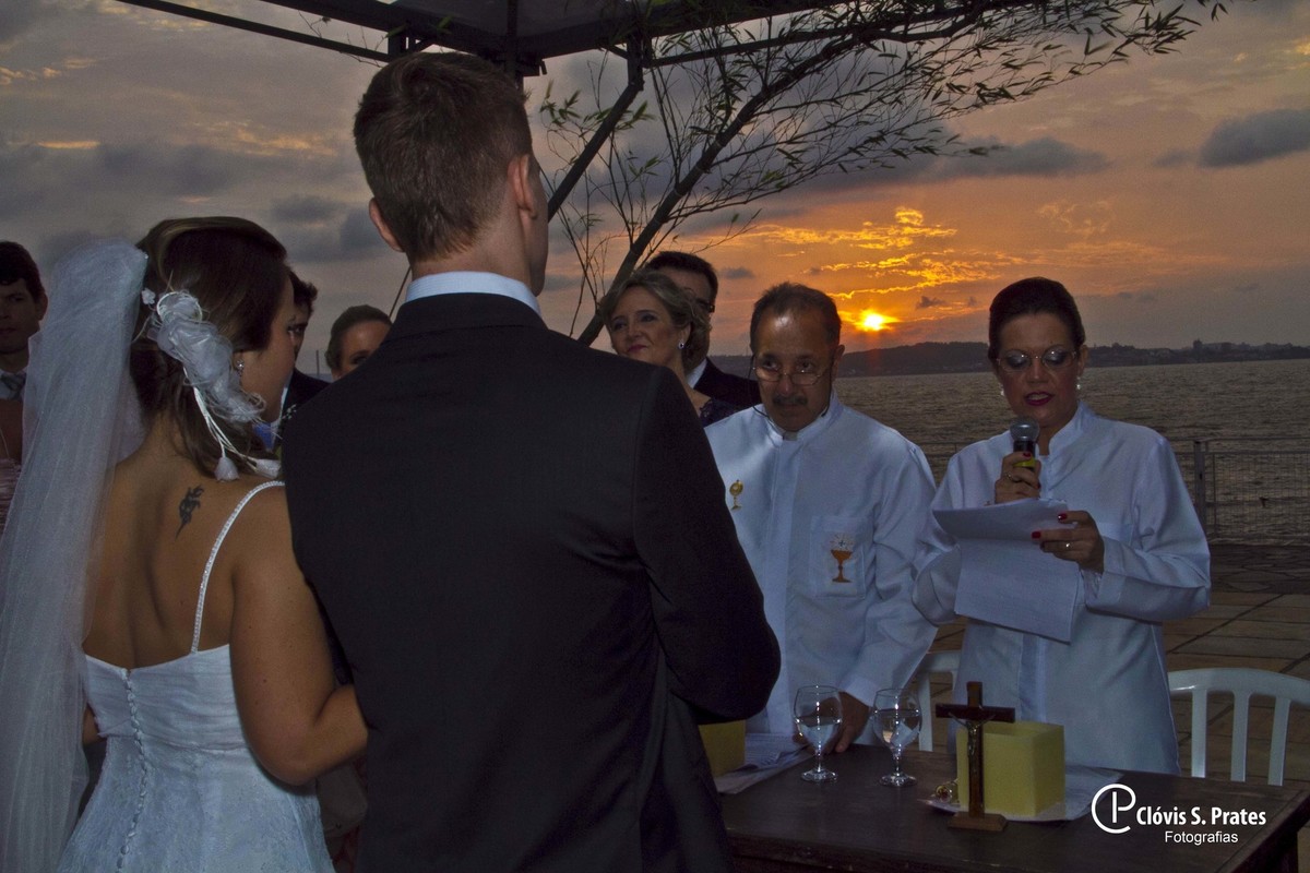 Casamento ao ar livre