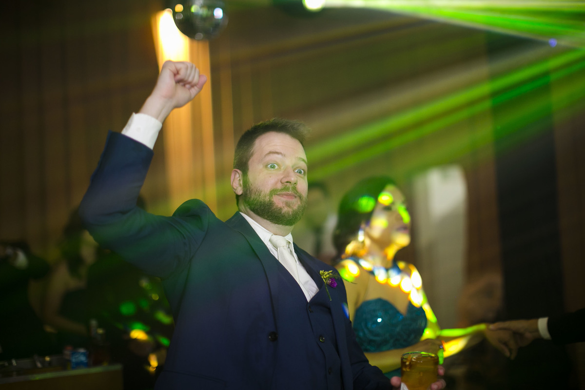 noivo na pista dança 