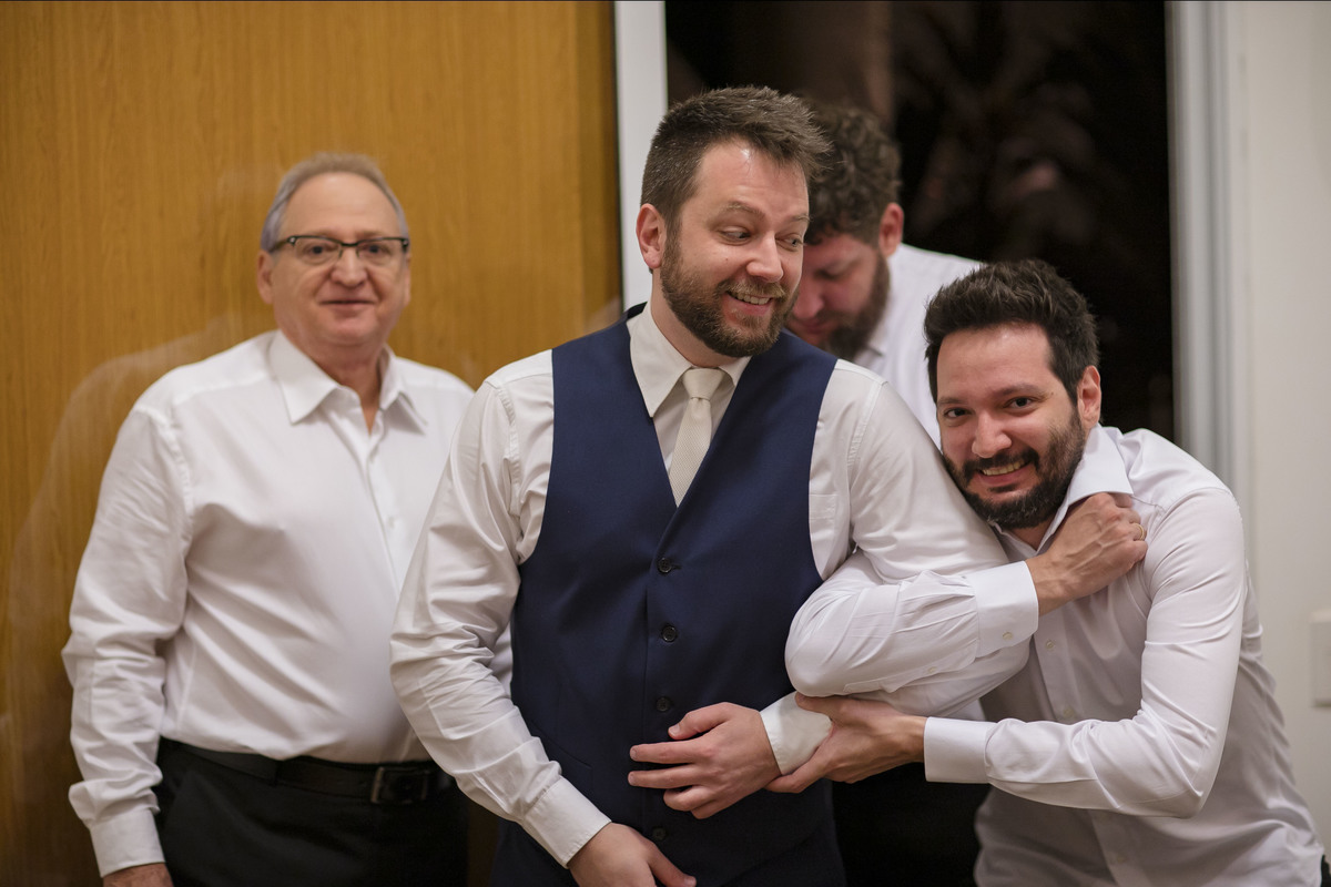 making of irmão e pai do noivo 