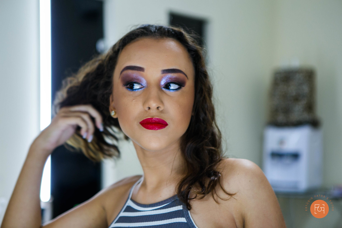 Aniversariante no salão